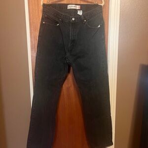 Levi's Men's Straight Black Jeans